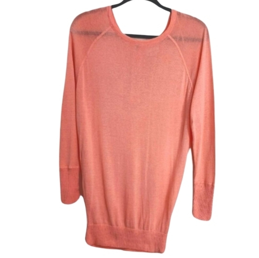 Shrinking Violet Peach Round‎ Neck Sweater Women's Small